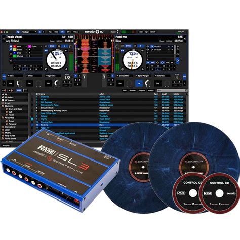 serato scratch live vinyl.